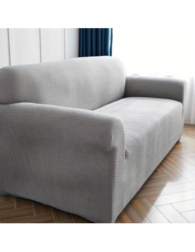 Funda de Sofá de 4 Plazas con Elástico Color...