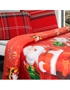 Edredón Navideño Matrimonial Estampado con Papá Noel y... 2