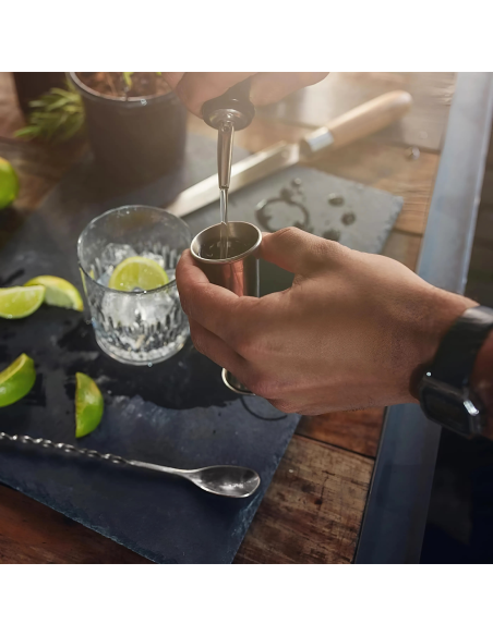 Set de Cócteles 8 Piezas Shaker Acero 750ml Kit Bartender Profesional