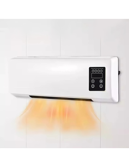 Calefactor de pared 2200W para baño con mando a distancia