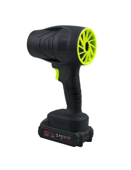 Soplador Turbo Aire Comprimido Eléctrico Inalámbrico Limpieza Polvo Autos