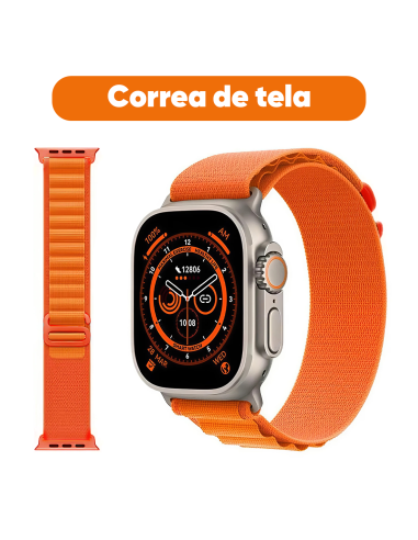 Smartwatch Ultra 49mm, 7 pulseras,...
