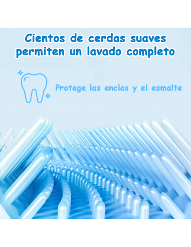 Cepillo Eléctrico Infantil de Silicona Suave en...