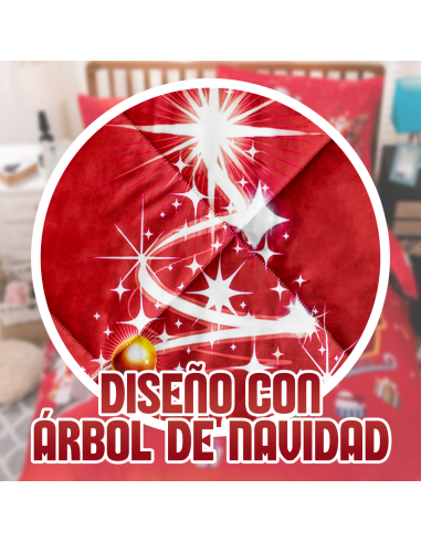 Edredón Matrimonial de Vellón con Estampado...