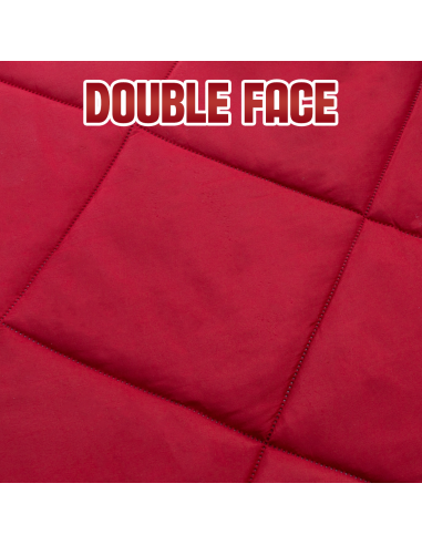 Edredón Matrimonial de Terciopelo TARTÁN,...