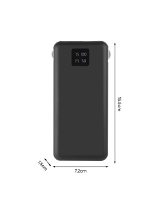 Powerbank 20000mAh Cargador Portátil Rápido con 4 Puertos USB