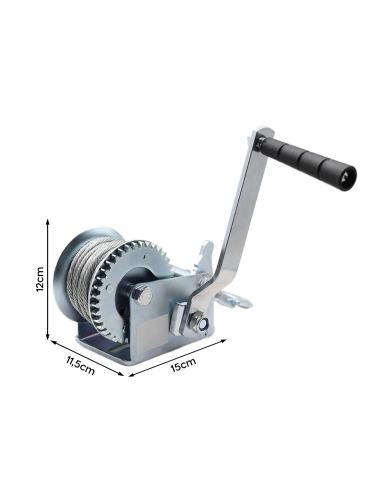 Cabrestante Manual hasta 360kg 800lb, Winche...