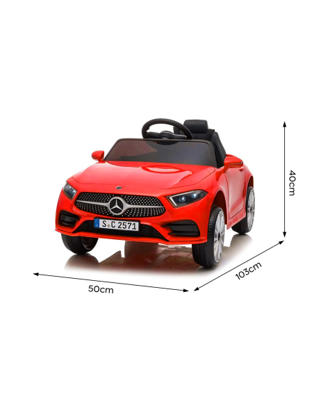 Coche Eléctrico Infantil LT988 Mercedes CLS350 AMG Luces MP3 y Control Remoto