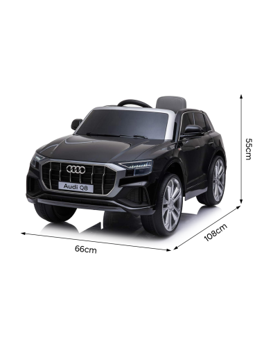 Coche eléctrico para niños Audi Q8LT985 luces...