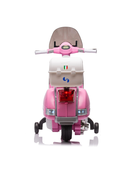 Moto Eléctrica Scooter para Niños LT960 Vespa PX150 Full Napoli con Baúl