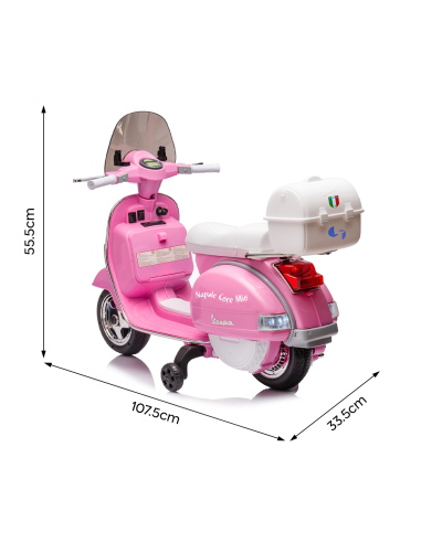 Moto Eléctrica Scooter para Niños LT960 Vespa...