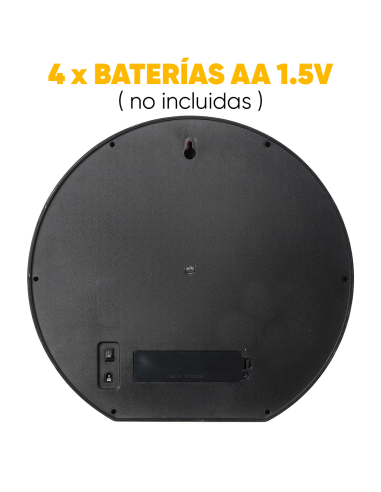 Chimenea Decorativa Redonda Moderna con LED...