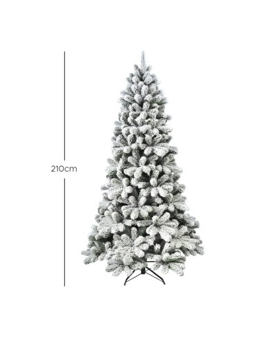 Árbol de Navidad CORTINA Nevado 210H, 655...