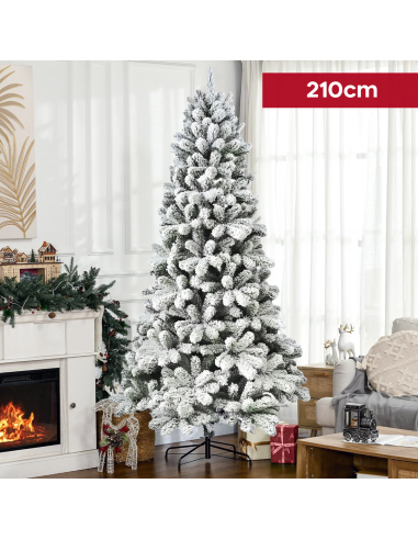 Árbol de Navidad CORTINA Nevado 210H, 655...