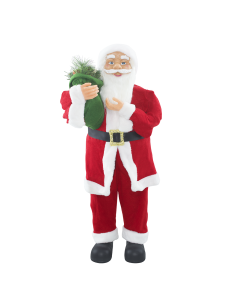 Papá Noel Rojo y Blanco 144409 Adorno Navideño Decoración...