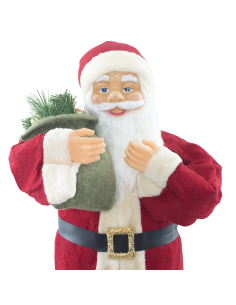 Papá Noel Traje Rojo y Crema 144411 - Adorno Navideño... 2