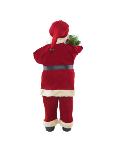 Papá Noel Traje Rojo y Crema 144411 - Adorno...