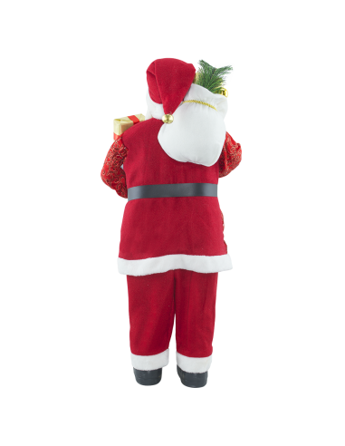Papá Noel con Traje Rojo y Glitter 144416...