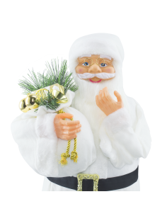 Papá Noel con Traje Blanco 144506 Adorno Navideño... 2