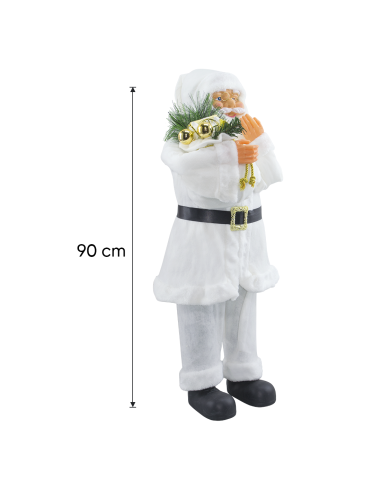Papá Noel con Traje Blanco 144506 Adorno...