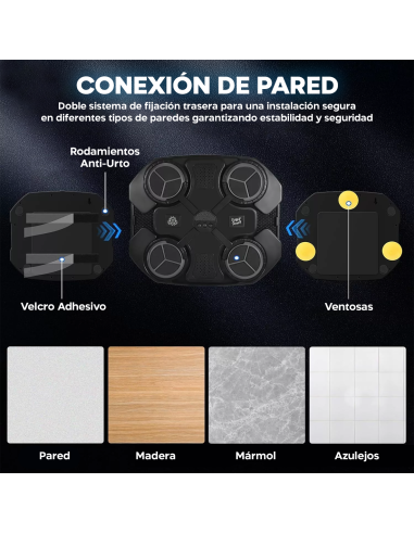 Máquina de Boxeo Musical para Niños con...