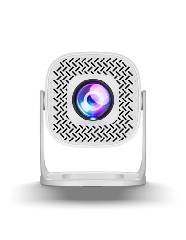 Proyector 4K Ultra HD Portátil Wi-Fi Rotación...