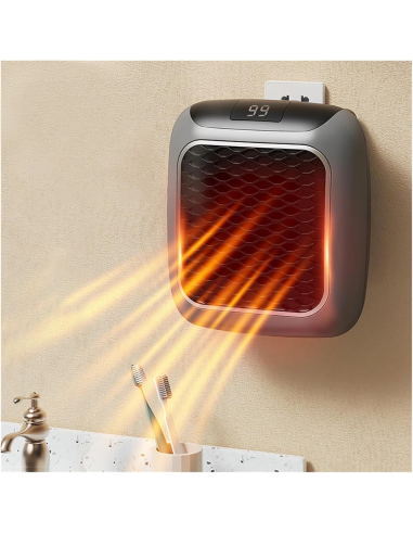 Mini estufa eléctrica portátil 800W con...