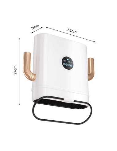 Termoventilador Eléctrico 2600W Estufa Portátil...