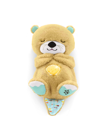 Peluche Nutria con Música y Luces Relajantes para Bebés y Recién Nacidos