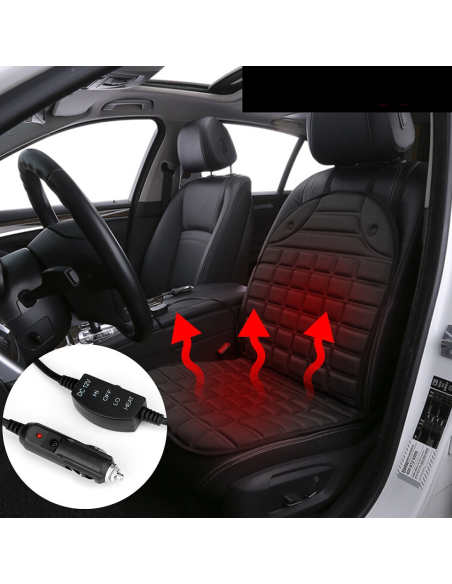 Cubreasiento Calefactable Universal con 2 Niveles de Regulación de Calor