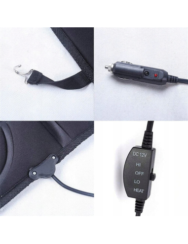 Cubreasiento Calefactable Universal con 2...