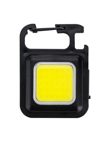 Mini Linterna LED Portátil con Llavero, Multifuncional, Imán y Abrebotellas