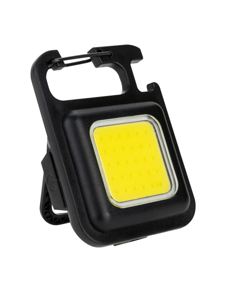 Mini Linterna LED Portátil con Llavero, Multifuncional, Imán y Abrebotellas