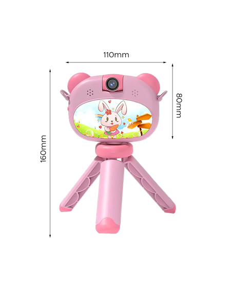 Cámara Digital para Niños con Trípode, Fotos, Videos y Audio