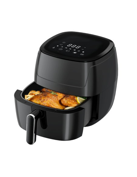 Freidora de Aire Capacidad 15L Pantalla Táctil con 7 Programas de Cocción 1500W