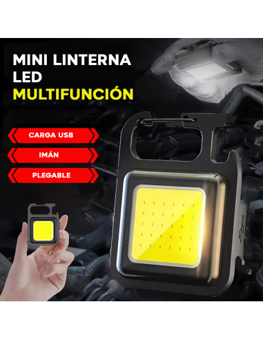Mini Linterna LED Portátil con Llavero,...