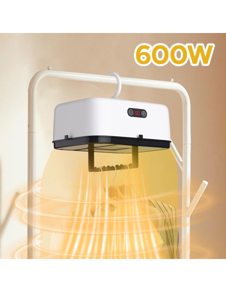 Secadora portátil de viaje para ropa interior y ropa de niños con bolsa incluida