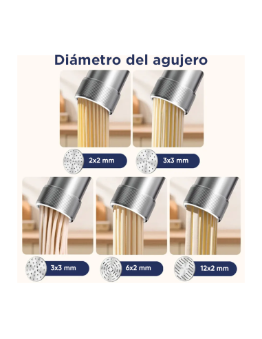 Máquina portátil eléctrica para pasta fresca,...