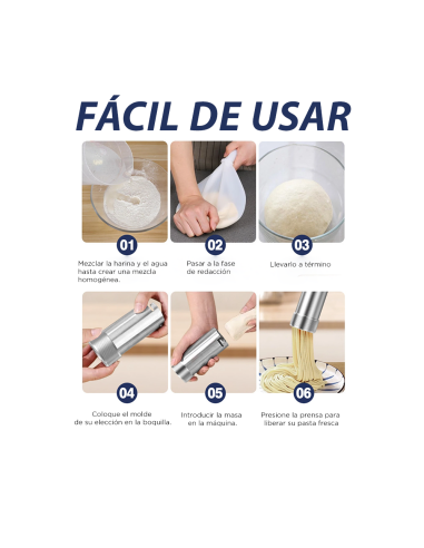 Máquina portátil eléctrica para pasta fresca,...