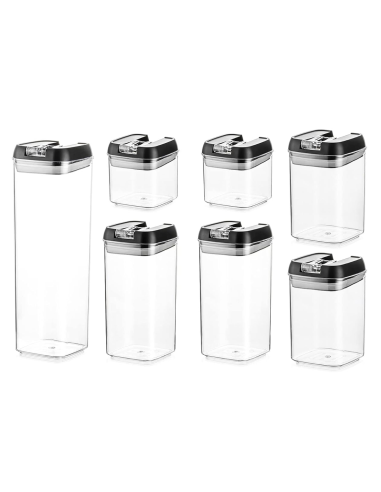 Kit 7 Contenedores Herméticos para Alimentos,...