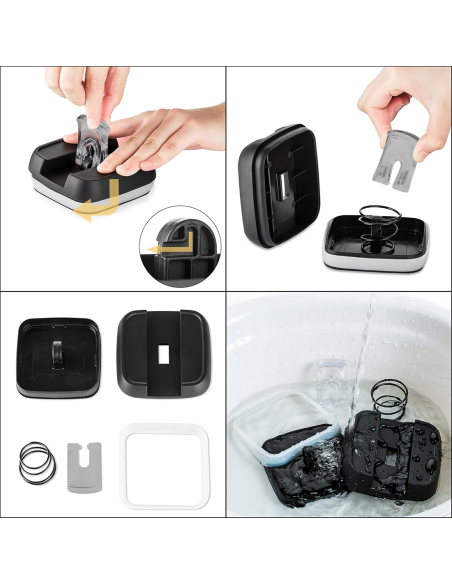 Kit 7 Contenedores Herméticos para Alimentos, Tarros para Pasta y Galletas