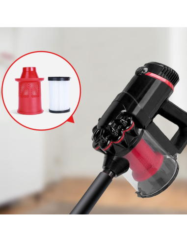 Aspiradora ciclónica 1000W 3 en 1, escoba...