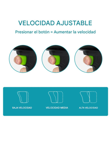 Soplador Turbo Aire Comprimido Eléctrico Inalámbrico Limpieza Polvo Autos