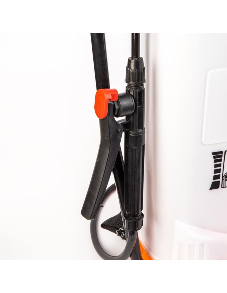 Pulverizador manual a mochila 16L con bomba y boquillas para jardín.