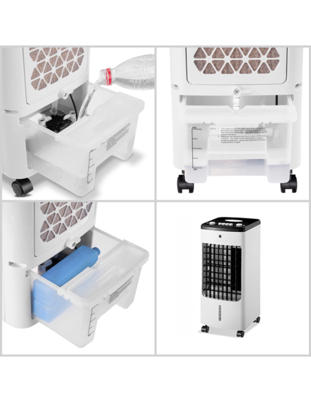 Ventilador multifunción 3 en 1 Deshumidificador y enfriador portatil