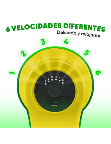 Masajeador Eléctrico para Cuerpo Recargable con...