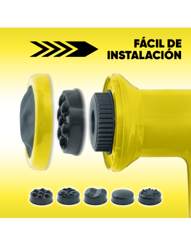 Masajeador Eléctrico para Cuerpo Recargable con...