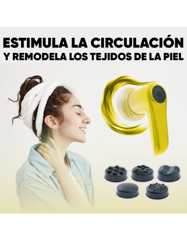 Masajeador Eléctrico para Cuerpo Recargable con...