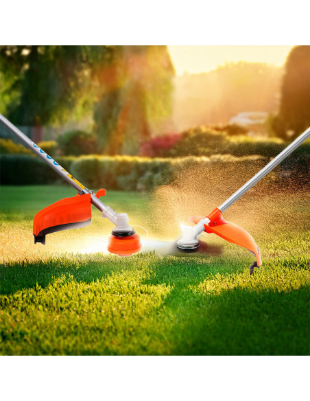 Desbrozadora de Mochila de Gasolina 52cc, de 2 Tiempos para Jardín.