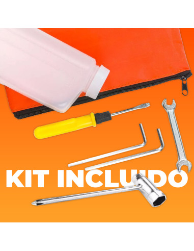 Desbrozadora de Mochila de Gasolina 52cc, de 2...